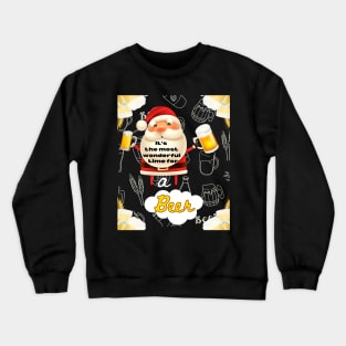 Celebrate the Most Wonderful Time of the Year with a Beer Crewneck Sweatshirt